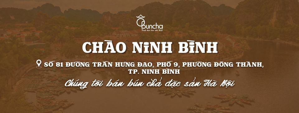 Bún chả Ô Bun Cha 81 Trần Hưng Đạo, Phố 9, Phường Đông Thành, TP Ninh Bình, Hà Nội.