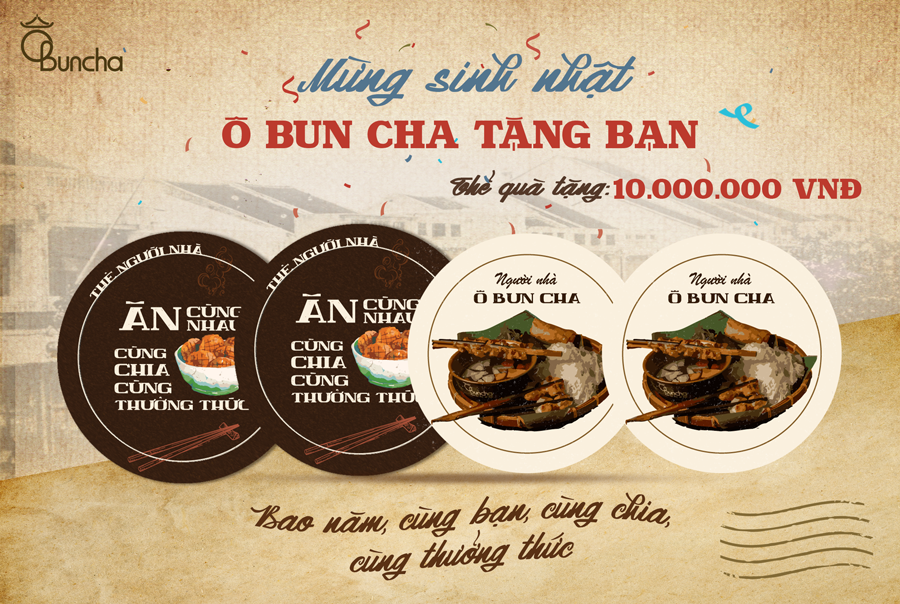 MỪNG SINH NHẬT Ô BUN CHA